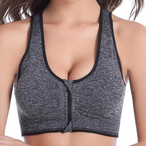 Zipper Push - Sports Bra